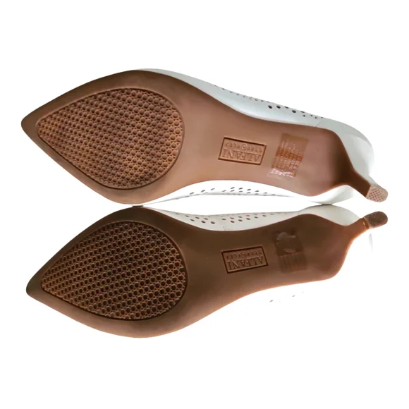 Alfani White 3" Heels, Flex Step, 7.5M - Picture 4 of 4